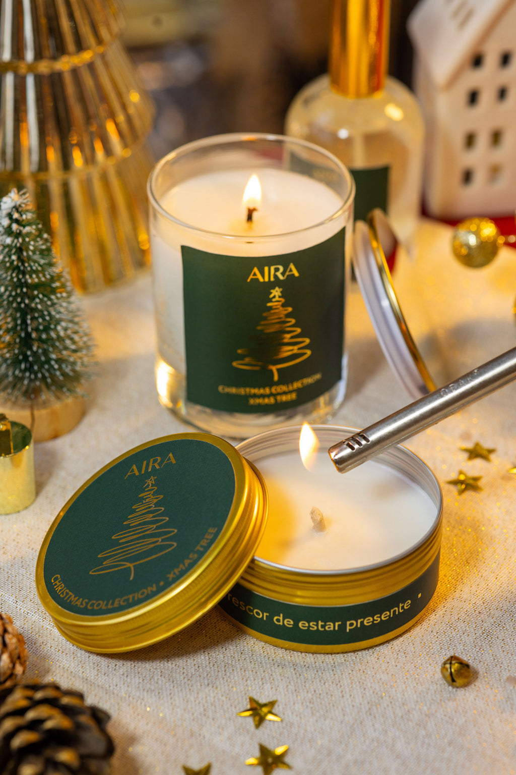 Vela Aromática 100g | Xmas Tree - Christmas Collection