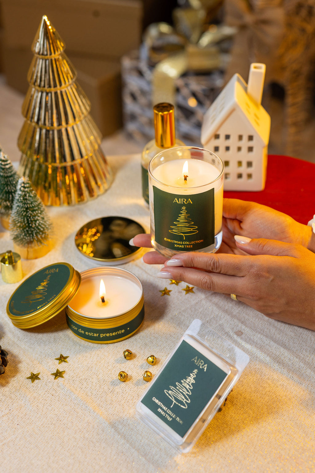 Vela Aromática 210g | Xmas Tree - Christmas Collection