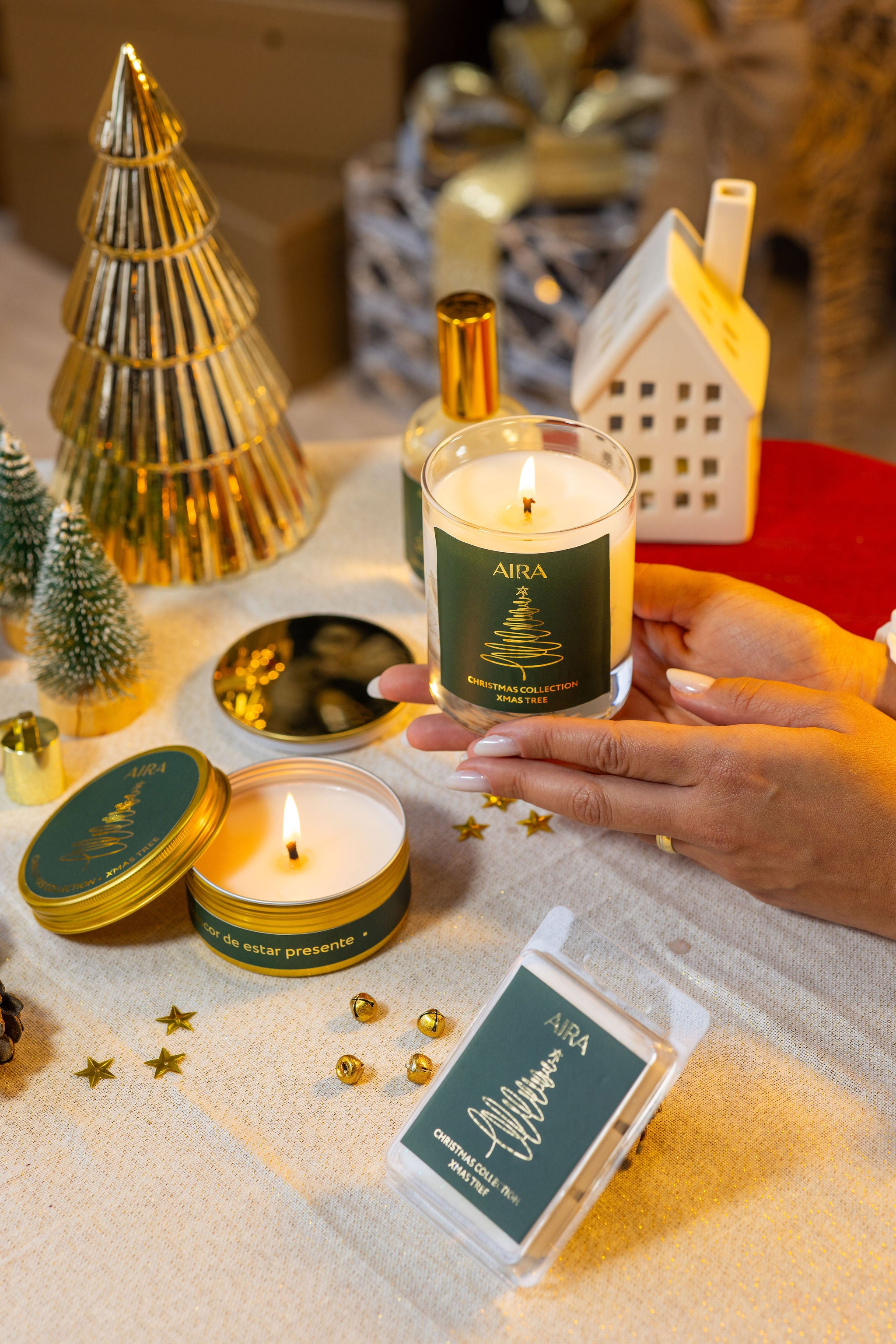 Vela Aromática 210g | Xmas Tree - Christmas Collection