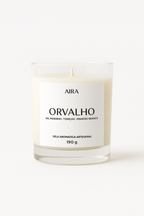 Vela Aromática 190g - Orvalho