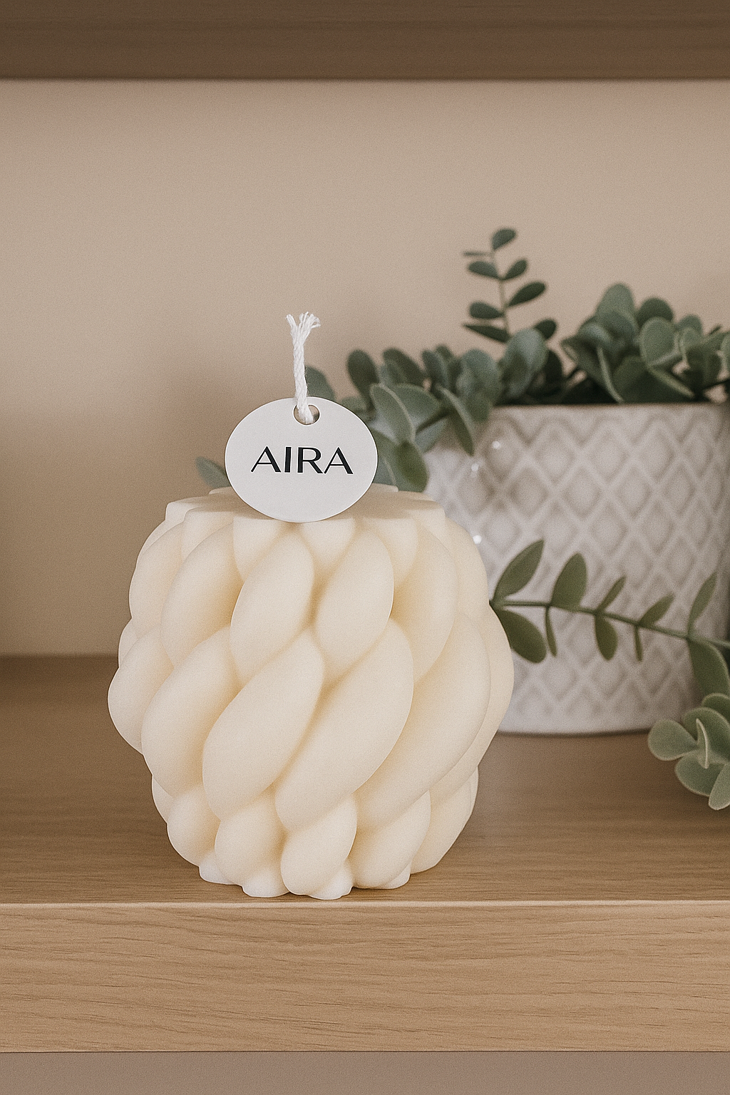 Vela Decorativa Nó - 270 g