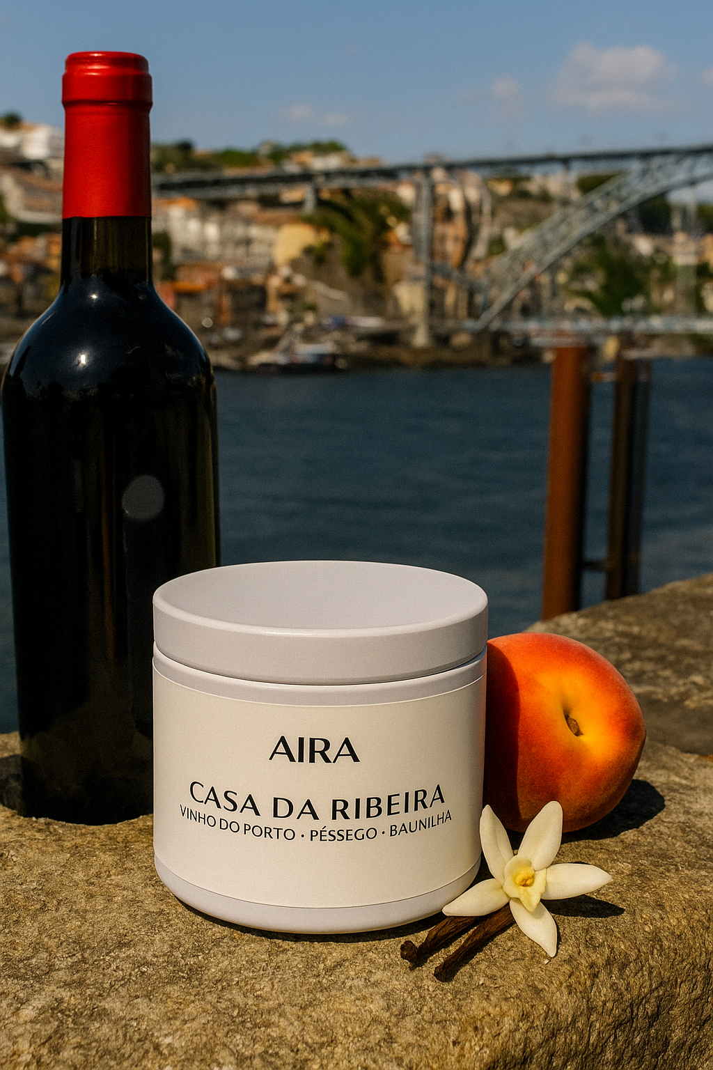 Vela Aromática 100g - Casa da Ribeira