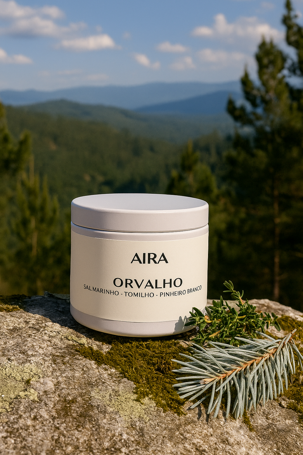 Vela Aromática 100g - Orvalho