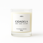 Vela Aromática 190g - Cidadela