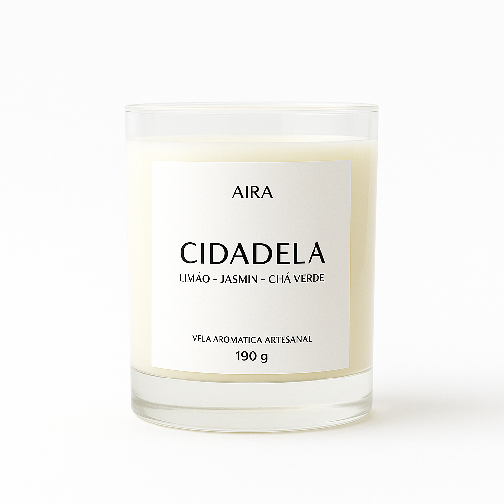 Vela Aromática 190g - Cidadela